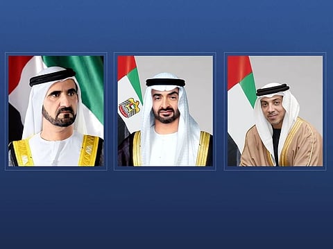 UAE leaders congratulate President of France on National Day