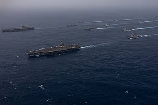 Strait of Hormuz on edge amid US strikes, Iran claims on ships and bases