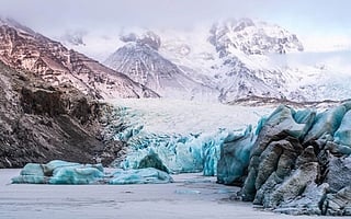 Svínafellsjökull in Iceland