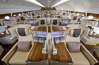 The refurbishment programme is part of Emirates' $5 billion investment to upgrade 219 aircraft, at a time when delays in aircraft deliveries from Boeing and Airbus have left airlines waiting longer for new jets.