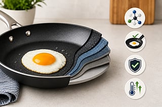 Non stick pan anatomy