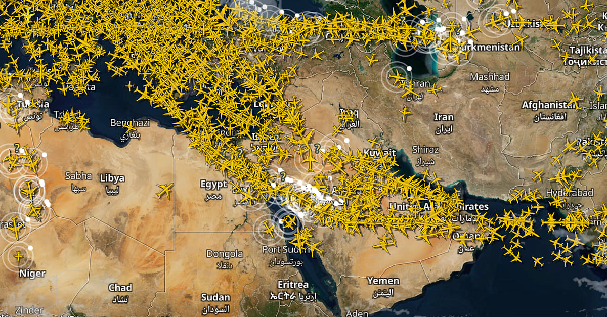Europe warns airlines to avoid UAE, Qatar and Gulf airspace as US-Iran tensions escalate