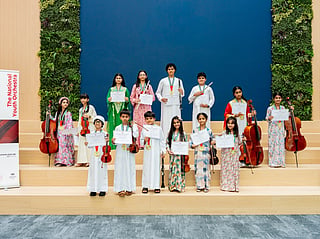 Several young Emirati musicians will walk onto the stage of Vienna's Musikverein, one of the most famous concert halls in the world, as part of the first UAE based orchestra ever to perform there.