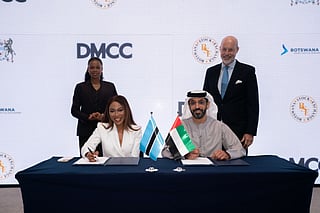 Agreement establishes Africa's first multi-commodity sister-hub trading corridor between Dubai and Gaborone and establishes dedicated Botswana trade presence in DMCC.
