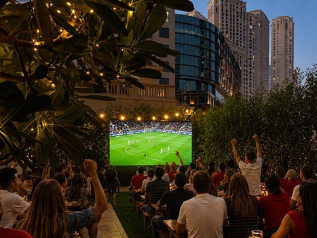 13 free and paid places to watch the World Cup final in Dubai, from fan zones to cinemas