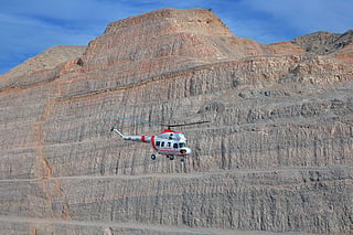A police helicopter was immediately dispatched to the location.