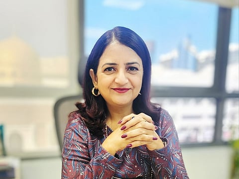 Anjali Ramchandani received the Excellence in Corporate — Best in Logistics award at Excellence Awards 2026