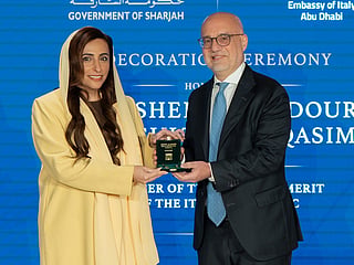 Sheikha Bodour awarded Italy's top civil honour