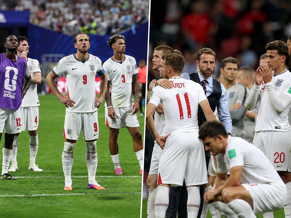 England set a much unwanted World Cup final record