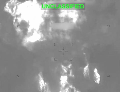 US launches fresh strikes on Iranian military sites near Strait of Hormuz