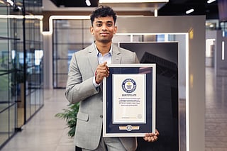 Lakshmanan Meyyappan sets Guinness World Record 