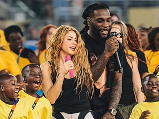 Shakira and Burna Boy are preparing to perform the official tournament song in FIFA's landmark halftime show.