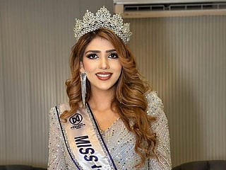 International pageant queen Anniqa Jamal Iqbal 