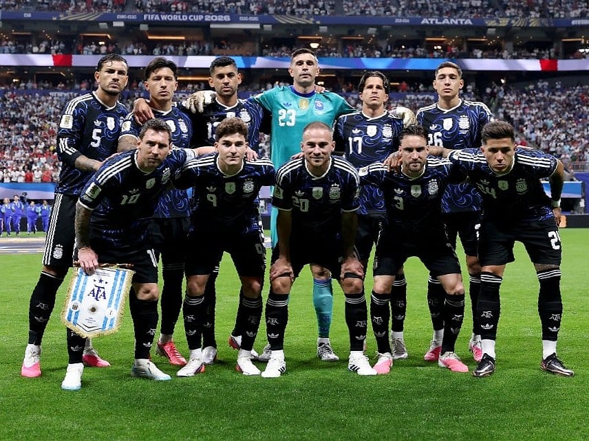 Led by a record-breaking Lionel Messi, the defending champions Argentina overcame dramatic challenges to set up a title clash with Spain.