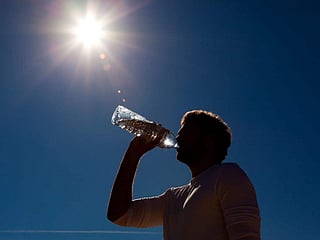 Temperatures are forecast to reach between 39°C and 45°C in coastal and island areas, 42°C to 48°C inland and 33°C to 38°C in the mountains.