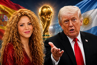 US President Donald Trump and global music icon Shakira have shared their predictions