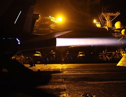 US completes eighth consecutive night of strikes against Iran