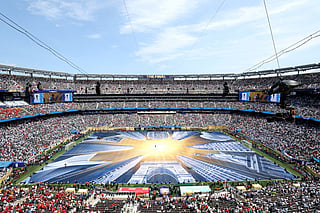 A general view of the closing ceremony before the FIFA World Cup 2026 Final match between Spain and Argentina at New York New Jersey Stadium on July 19, 2026 in East Rutherford, New Jersey.