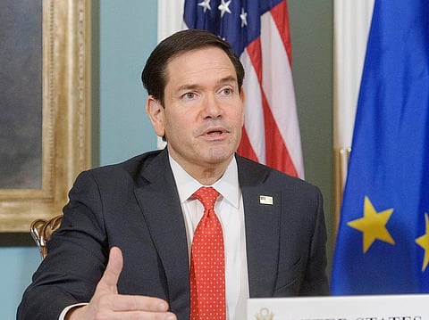 US Secretary of State Marco Rubio.