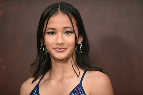 FILE - Kaylee Hottle at the premiere of "Godzilla x Kong: The New Empire," in Los Angeles on March 25, 2024. (Photo by Richard Shotwell/Invision/AP, File)