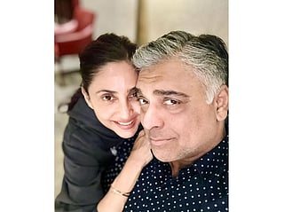 Couple Ram Kapoor and Gautami Kapoor (Image source: Gautami