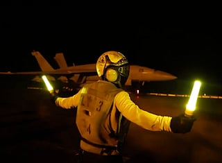 A screengrab from a video footage of US Central Command launching the 11th evening of "precision strikes" to further degrade Iranian military capabilities, released July 21, 2026.