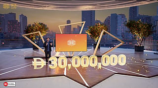 UAE Lottery show host Chadi Khalaf during Lucky Day Draw No. 260722