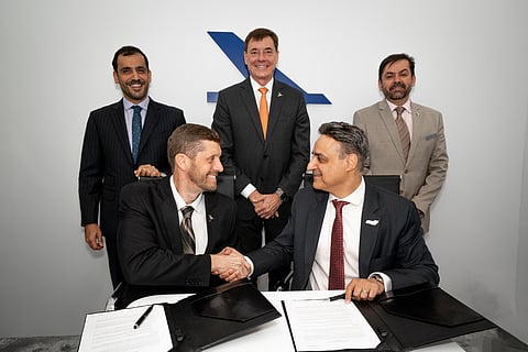 Dimas Douglas Tomelin, Chief Strategy and Innovation Officer of Embraer, and Amer Siddiqui, Executive Director at Mubadala’s UAE Investments Platform, signed the agreement on behalf of their organisations.