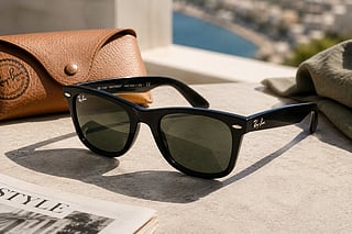 Iconic Wayfarer Style outdoors