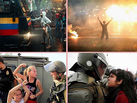 From city streets to global headlines, a single photograph can capture the courage, grief and determination of people demanding change. This gallery brings together some of the most powerful protest images of recent years.