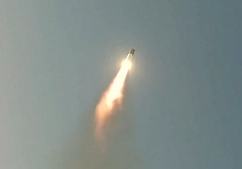 Starship soared on the second flight of the next generation, deploying advanced Starlink satellites for the first time and providing priceless data as it travelled through air, space, and sea 