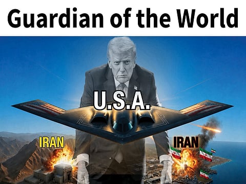US President Donald Trump shares an AI-generated image on Truth Social showcasing US