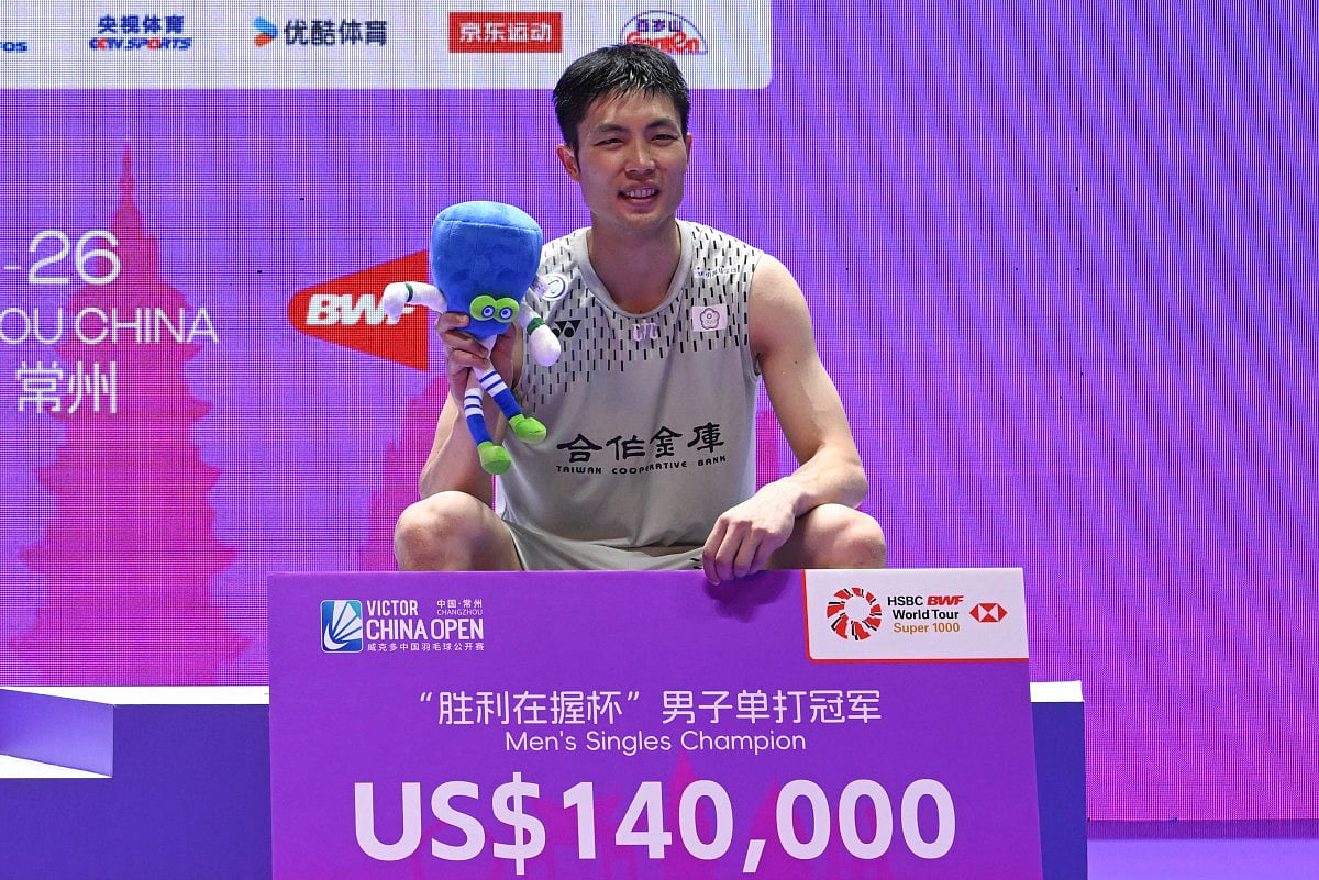 Taiwan's Chou Tien-chen