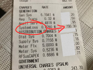 System loss charges in the Philippines are pass-through fees on electricity bills covering power lost during transmission and distribution. President Ferdinand Marcos Jr. called for their removal, and lawmakers have proposed caps or tax exemptions.