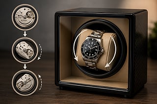 Watch winder mechanism