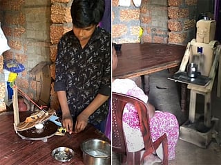 Meet Kerala Boy behind a cardboard robot
