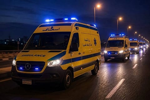 Three killed, 12 injured in truck crash near Ahmed Hamdi Tunnel in Egypt's Suez