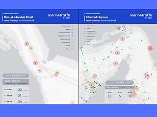 The Strait of Hormuz and Bab al-Mandab are vital arteries for the global fossil fuel trade.
