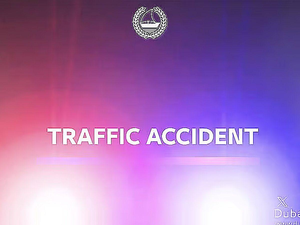 Dubai Police Warn of Accident on Al Ain Street