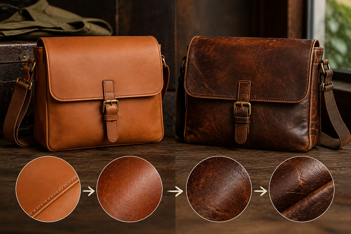 The enduring appeal of leather bags, improving with age