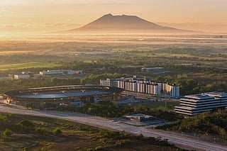 A view of the New Clark City in Tarlac, a former US military base about 1 hour north of Manila, is planned to be transformed into an AI, chips and critical minerals processing hub. The hub's governing framework is also being developed as per the Bases Conversion Development Authority (BCDA). The planned project has kicked up a massive debate in the Philippines.