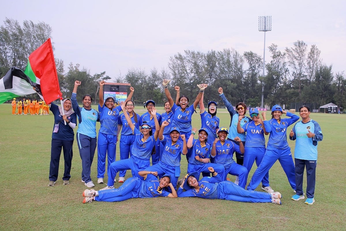 UAE Women's U19 Secure Asia World Cup Qualifier Title