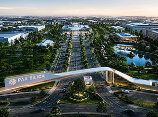 The proposed Pax Silica industrial and tech hub in the Philippines covers an area of 4,000 acres, which is equal to about 1,619 to 1,620 hectaresl. It is planned within New Clark City in Tarlac, 1 hr by car north of Manila, as part of the Luzon Economic. The hub is designed as an AI, semiconductor, critical minerals and advanced manufacturing economic security zone.
