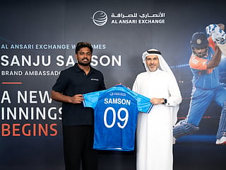 Al Ansari Exchange signs Indian cricketer Sanju Samson as brand ambassador