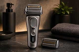 Braun Series 9 Pro electric shaver with replacement head
