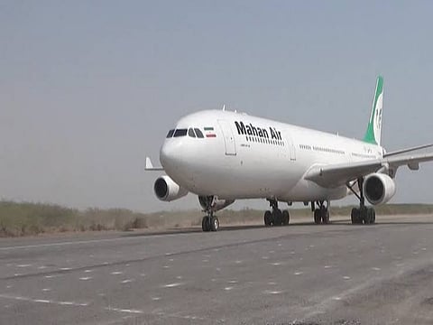 An Iranian airline Mahan Air plane (Photo/Reuters)