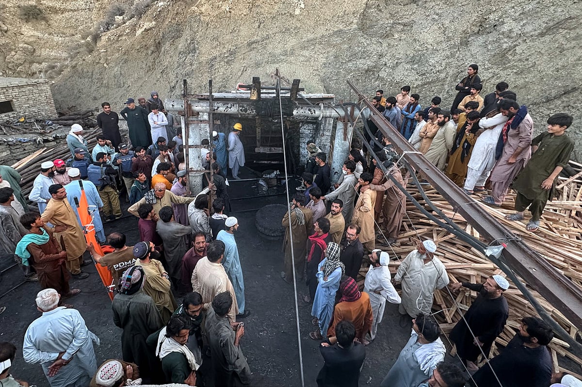 Coal Mine Blast Claims At Least 34 Lives in Southern Pakistan