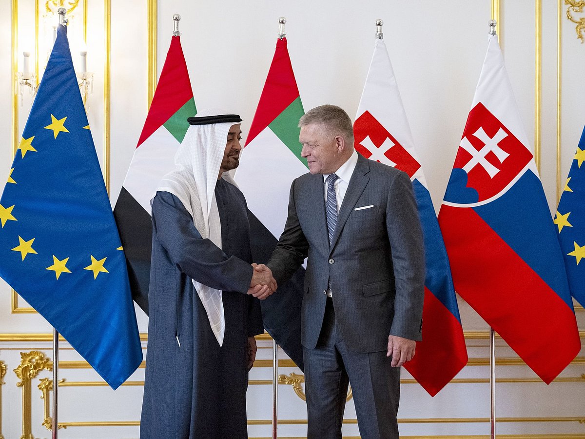 UAE President and Slovak PM Explore Enhanced Bilateral Ties
