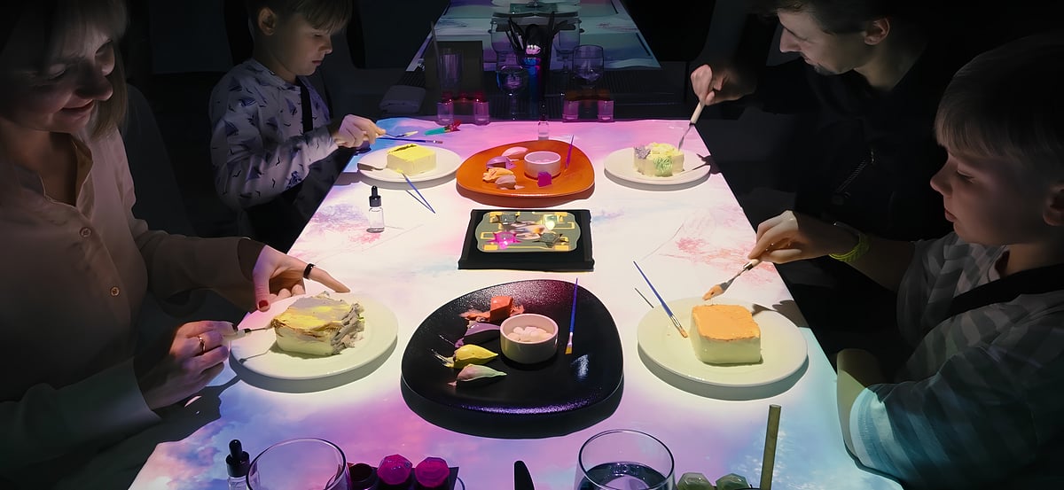 Or...you can try fun, interactive dining this weekend.