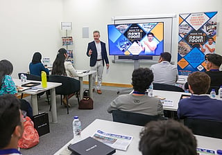 The first 'Inside the Newsroom' seminar